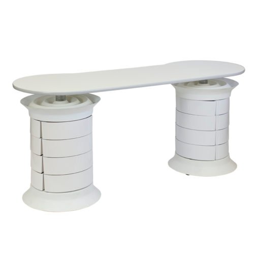 mesa manicura grande plus blanca giroco